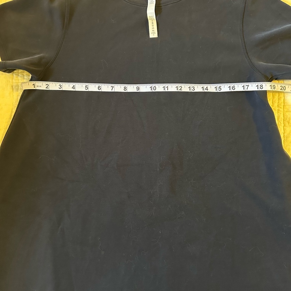 Lululemon All Yours  T Shirt Dress Softstreme Charcoal Size 2 - Picture 3 of 6